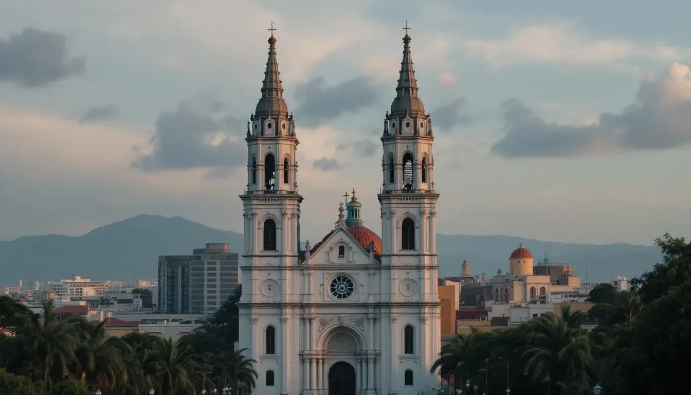 Filming location in Mexico